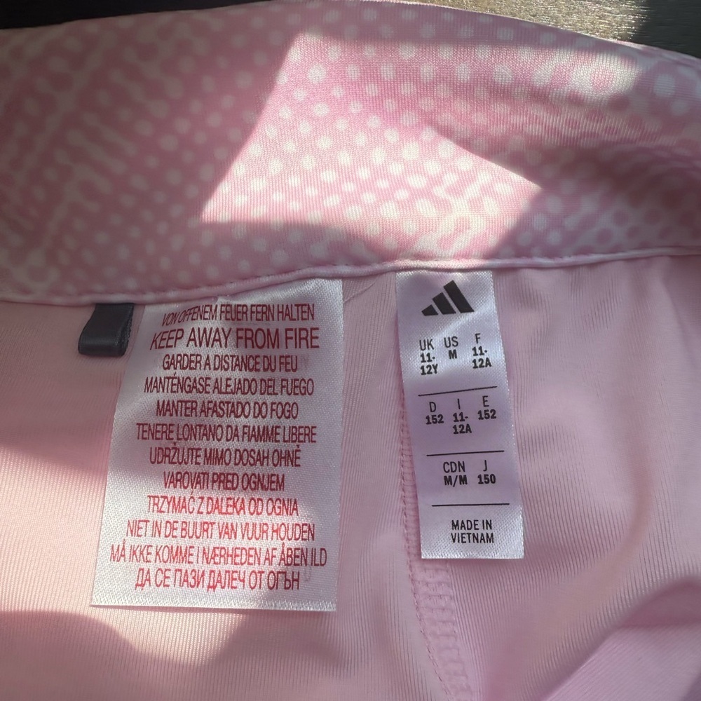 Adidas Light Pink Mini Skirt - Picture 2 of 10